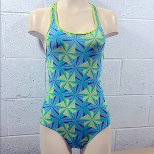 Girls speedo Geometric Patterned Swimsuit​​​